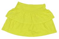 Žlutá vrstvená sukně Matalan