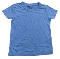 Modré melírované tričko Next