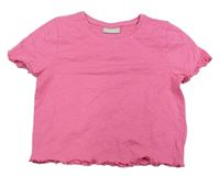 Růžové crop tričko Matalan