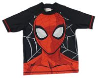 Černo-červené UV tričko se Spider-manem zn. Marvel