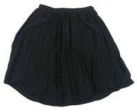 Černá plisovaná sukně H&M
