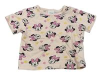 Světlerůžové tričko s Minnie Disney
