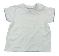 Bílo-světlemodré tričko Topolino