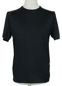 Pánské černé vzorované sportovní funkční tričko Champion 