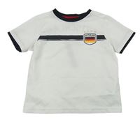 Bílé sportovní tričko - Deutschland H&M