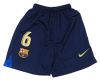 Tmavomodré fotbalové kraťasy - FC Barcelona Nike