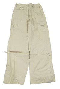 Béžové plátěné kalhoty s kapsami Peter Storm