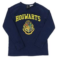 Tmavomodré pyžamové triko s potiskem - Harry Potter zn. H&M