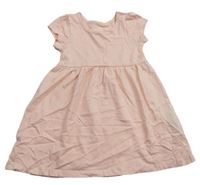 Meruňkové bavlněné šaty Primark