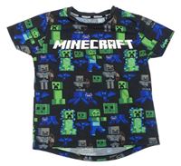 Černé tričko s Minecraft zn. PRIMARK
