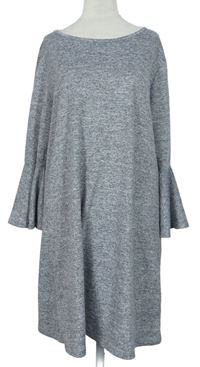 Dámské šedé pletené šaty Colloseum 