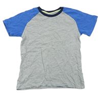 Šedo-modré tričko M&S