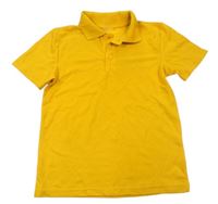 Žluté polo tričko 