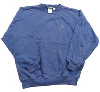 Modrá mikina s logem - Adidas