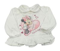Bílé triko s Minnie Disney