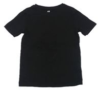 Černé tričko zn. H&M