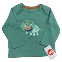 Zelené triko s dinosaurem Mothercare