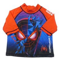 Modro-červené UV triko se Spidermanem Primark