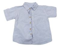 Světlemodro-bílá pruhovaná košile Matalan