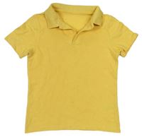 Šafránově žluté polo tričko F&F