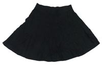 Černá kolová sukně C&A