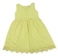 Žluté krajkové šaty H&M
