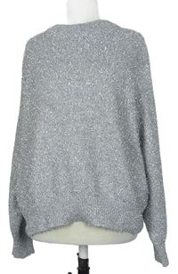 Dámský stříbrný svetr zn. H&M