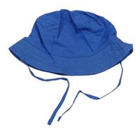 Modrý plátěný klobouk Lupilu 