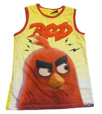 Žluto-červené tílko Angry Birds C&A