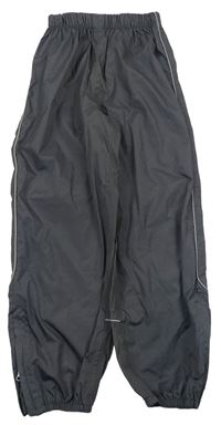 Antracitové nepromokavé kalhoty TCM