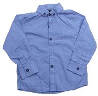 Modrá melírovaná košile Next