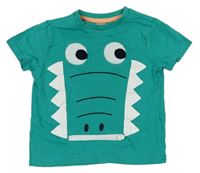 Zelené tričko s krokodýlkem F&F