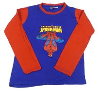 Modro-červené triko se Spider-manem