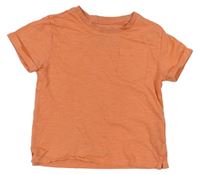Lososové tričko s kapsou Primark