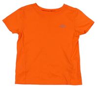 Neonově oranžové sportovní tričko Kipsta