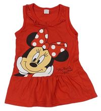 Červená tunika s Minnie Disney
