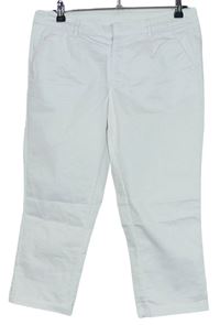 Dámské bílé capri kalhoty C&A