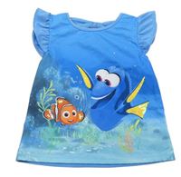 Modré tričko s Hledá se Nemo Disney