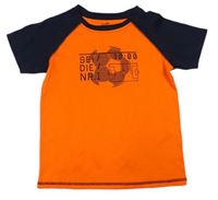 Neonově oranžové sportovní tričko Topolino