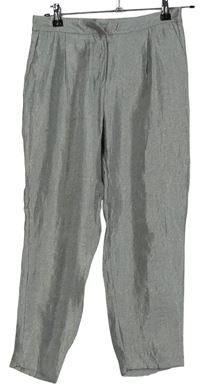 Dámské šedé crop kalhoty zn. H&M