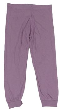 Fialové pyžamové kalhoty H&M