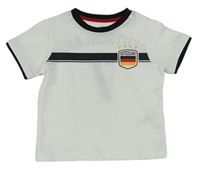 Bílé sportovní tričko - Deutschland zn. H&M
