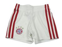 Bílé fotbalové kraťasy FC Bayern Adidas