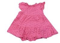 Růžové madeirové šaty F&F