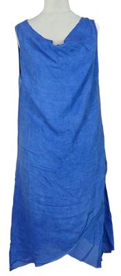Dámské modré šaty s vodou Florencia 