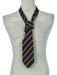 Pánská černo-barevná kravata 