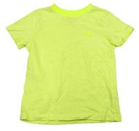 Neonově zelené melírované tričko F&F