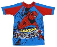 Modro-červené UV tričko se Spider-manem Marvel