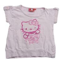 Svělerůžové tričko s Kitty