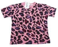 Růžovo-barevné vzorované tričko A2Z